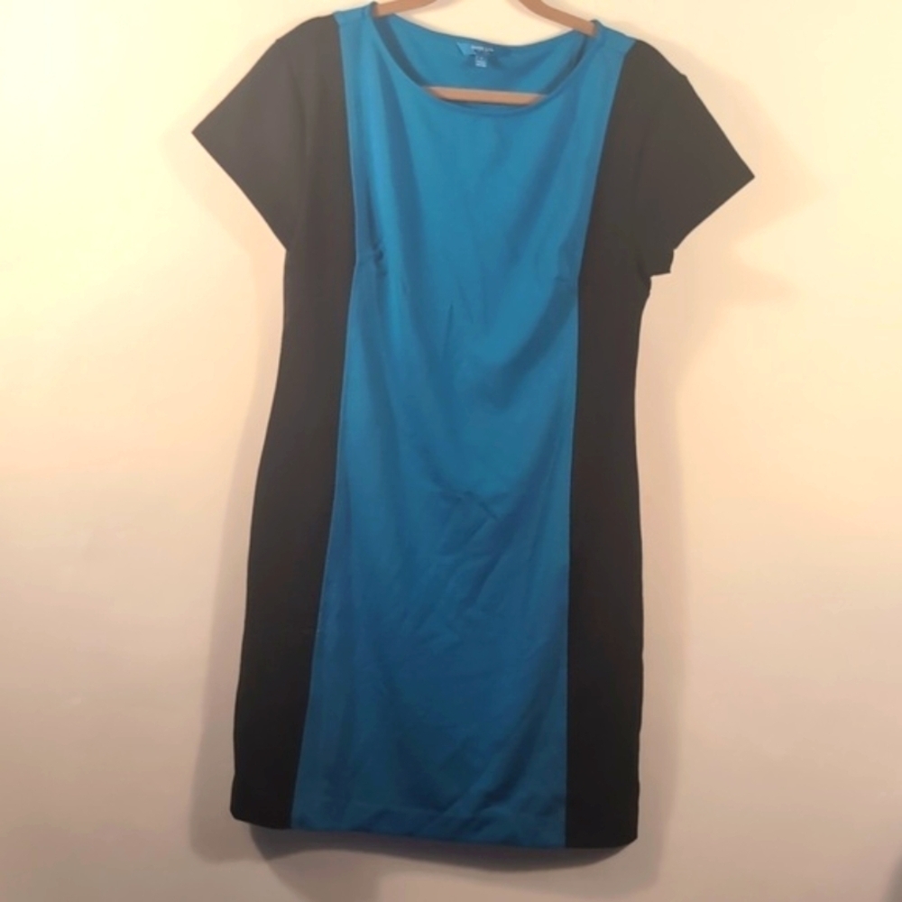 Derek Lam Teal and black Dress Size Large